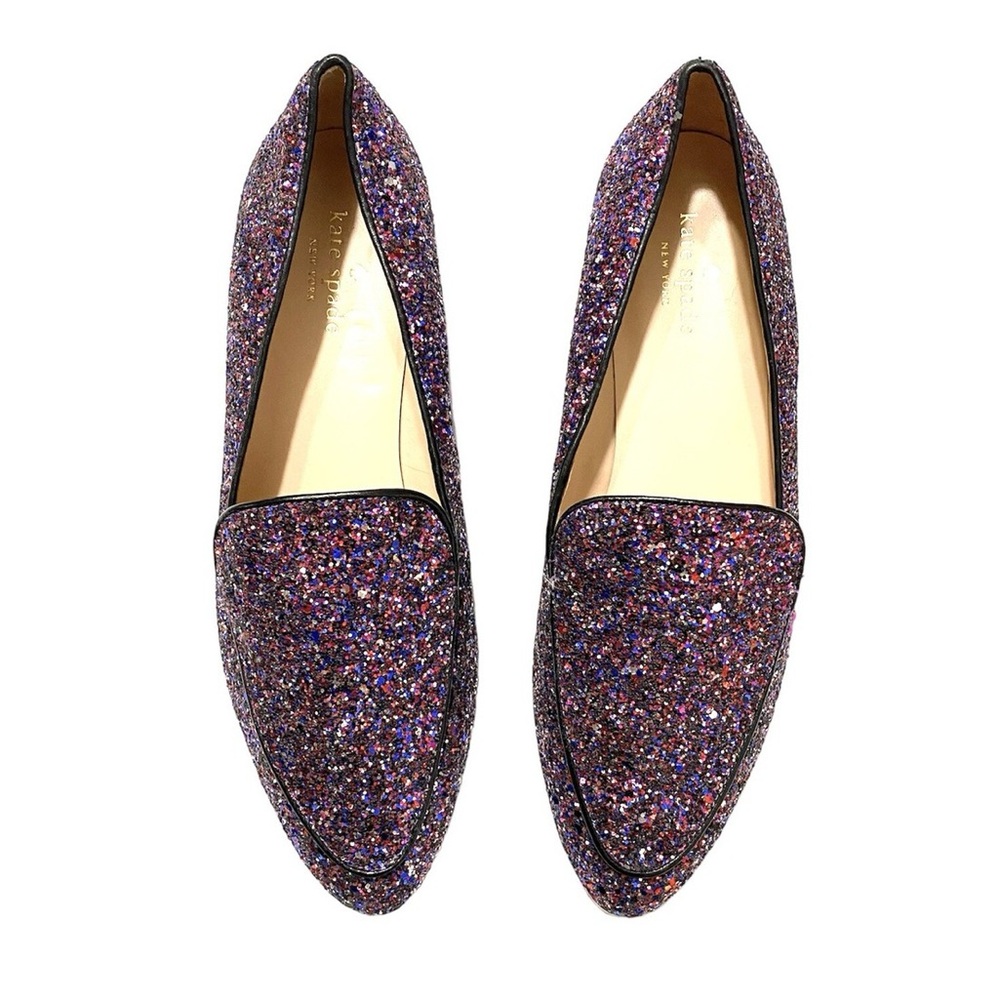 Kate Spade Calliope Glitter Loafers